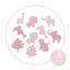 Килимок-пазл MoMi Zawi pink, рожевий, 150x150 см (MAED00012) - мініатюра 4