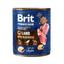 Беззерновой влажный корм для собак с чувствительным пищеварением Brit Premium by Nature, ягненок с гречкой, 800 г - миниатюра 1