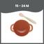 Набор тарелка на присоске и ложка Babymoov TAST'ISY, терракотовый (A005404) - миниатюра 3
