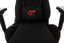 Геймерське крісло GT Racer чорне (X-0712 Shadow Black) - мініатюра 12