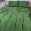 Комплект постельного белья MirSon Salad, искусственный шелк, зеленый, 220х160 см - миниатюра 2