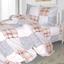 Комплект постельного белья Ярослав Бязь элегант полуторный бело-персиковый (426_ob540) - миниатюра 1