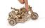 Механический 3D Пазл Ukrainian Gears Мотоцикл Scrambler UGR-10, с коляской, 380 элементов (70137) - миниатюра 7