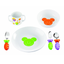 Набір дитячого посуду Guzzini, 6 предметів, різнобарв'я (7560052) - мініатюра 1