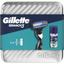 Подарочный набор для мужчин Gillette: бритва Mach3 со сменным катриджом + гель для бритья Series Sensitive 75 мл - миниатюра 2