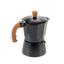 Кофеварка гейзерная Holmer, 150 мл, чорная (CF-0150-BW Natural) - миниатюра 2