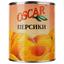 Персики Oscar половинками, 850 мл (232377) - мініатюра 2