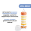 Бутылочка для кормления Chicco Well-Being Colors, с силиконовой соской 0м+, 240 мл, оранжевая (28721.31) - миниатюра 7