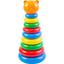 Іграшка розвиваюча Tigres Пірамідка Котик (39103) - мініатюра 1