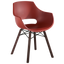 Кресло Papatya Opal Wox Iroko, матовый красный (4823052300272) - миниатюра 1