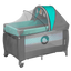 Манеж-кровать Lionelo Sven Plus, бирюзовый с серым (LO.SV01) - миниатюра 2