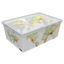 Коробка Qutu Light Box World, 10 л, 37х26х14 см, белый (LIGHT BOX с/к WORLD 10л.) - миниатюра 1
