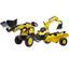 Дитячий трактор Falk Komatsu 2076N на педалях, жовтий (2076N) - мініатюра 1