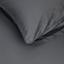 Простыня на резинке с наволочками Penelope Stella antrasit, 200х180+70х50 (2) см, сатин, темно-серый (svt-2000022262484) - миниатюра 2