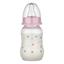 Пляшечка Baby-Nova Droplets, 130 мл, рожевий (3960072) - мініатюра 1