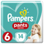Подгузники-трусики Pampers Pants 6 (15+ кг), 14 шт. - миниатюра 1