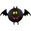 Декор подвесной бумажный Yes! Fun Halloween Летучая мышь 3D, 20 см (973636) - миниатюра 1
