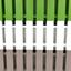 Горшок для цветов Poliwork балконный Akasya, 11 л, зеленый (A80-AB80EY) - миниатюра 7