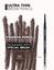 Олівець для брів Flormar Ultra Thin Brow Pencil Dark Brown тон 004, 0.14 г (8000019546641) - мініатюра 4