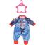 Одяг для ляльки Baby Born Святковий комбінезон синій (831090-2) - мініатюра 2