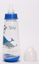 Пляшечка для годування Lindo, з силіконовою соскою, 250 мл, блакитний (LI 112 гол) - мініатюра 2