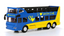 Автомодель Technopark Автобус Двоповерховий Україна, синій з жовтим (SB-16-21-UKR) - мініатюра 1