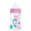 Пляшечка для годування Chicco Well-Being Physio Colors з силіконовою соскою, 150 мл, рожевий (28611.10) - мініатюра 2