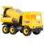 Машинка Tigres Middle Truck Бетонозмішувач жовта (39493) - мініатюра 2