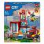 Конструктор LEGO City Пожарная часть, 540 деталей (60320) - миниатюра 1