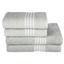 Рушник махровий Maisonette Classy, 50х100 см, світло-сірий (8699965114550) - мініатюра 7