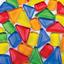 Стеклянная мозаика Mosaaro Mosaic mix: bluе, green, yellow, red, orange (MA5003) - миниатюра 2
