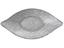 Декоративна тарілка Lefard Крінг, 27х14 см, сріблястий (39-031) - мініатюра 2