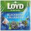 Чай фруктовый Loyd Blackberry&Blueberry, со вкусом ежевики и черники , в пирамидках, 40 г - миниатюра 2