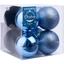 Набір новорічних куль Novogod'ko 8 см блакитний 8 шт. (974417) - мініатюра 1