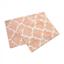 Набор ковриков Irya Bali narcicegi, 80х50 см и 60х45 см, персиковый (2000022195065) - миниатюра 1