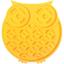 Килимок-годівниця WahoPet для собак сова силіконовий, 200 мл, жовтий (WA00002) - мініатюра 1