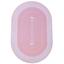 Килимок суперпоглинаючий у ванну Stenson 60x40 см овальний світло-рожевий (26254) - мініатюра 2