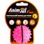 Игрушка для собак AnimAll Fun AGrizZzly Мяч Каштан кораловая 5 см - миниатюра 1