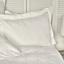 Комплект постельного белья Karaca Home White Colletion Santino, евростандарт, белый, 4 предмета (svt-2000022306034) - миниатюра 3