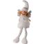 Новогодняя игрушка Novogod'ko Ангел в белом LED тело 55 см (974831) - миниатюра 1