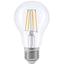 LED лампа Titanum Filament A60 7W E27 4100K (TLFA6007274) - миниатюра 2