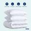 Набір Ideia Classic: ковдра + подушки, 2 шт., євростандарт, білий (8-32955 білий) - мініатюра 2