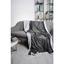 Одеяло Soho Plush hugs Graphite флисовое, 200х150 см, серое с белым (1221К) - миниатюра 5