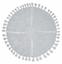 Килим Irya Olita grey, 100x100 см, світло-сірий (svt-2000022242851) - мініатюра 1