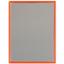 Зеркало карманное Titania 8.5х6 см оранжевое (1550 L оранж) - миниатюра 1