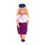 Лялька Lori Стюардеса Ауре, 15 см (LO31112Z) - мініатюра 1