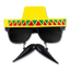 Карнавальні окуляри Offtop Мексіканець в сомбреро (870177) - мініатюра 1
