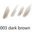 Маркер для бровей Gosh Brow Hair Stroke 24H Semi Tattoo Brow Liner Dark Brown тон 003, 1 мл - миниатюра 2
