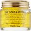 Ампульний крем для обличчя FarmStay 24K Gold&Peptide Perfect Ampoule Cream із золотом і пептидами 80 мл - мініатюра 1