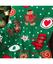 Плед новорічний Прованс Печиво, 130х90 см, зелений (23247) - мініатюра 3